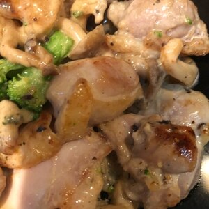 鶏肉とレンコンのXO醤炒め